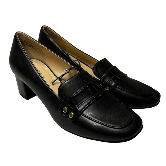 Liz Claiborne Black LC Medina Pumps Heels womens shoes 6.5 new without box - Picture 2 of 12